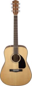 Fender CD-60 V3 Acoustic Guitar
Natural, Walnut Fingerboard
